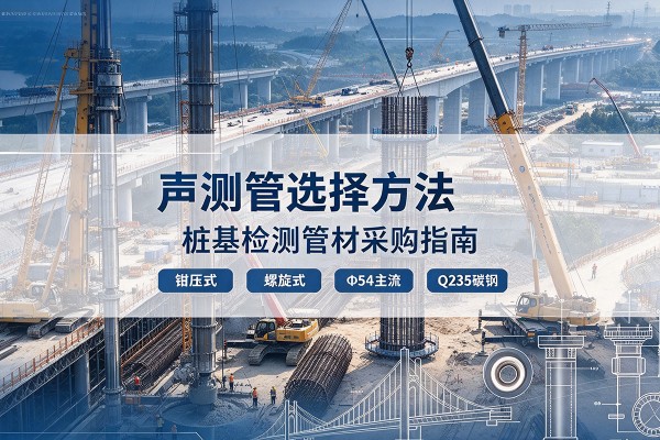 城阳声测管选型标准
