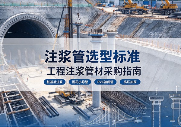 城阳注浆管选型标准